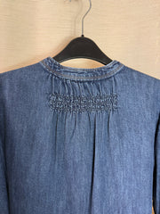 John Lewis Button Front Midi Dress - UK 12