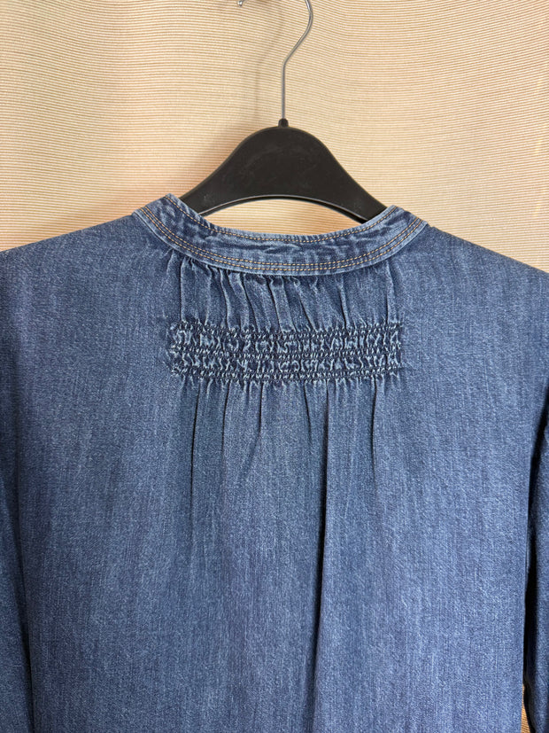 John Lewis Button Front Midi Dress - UK 12