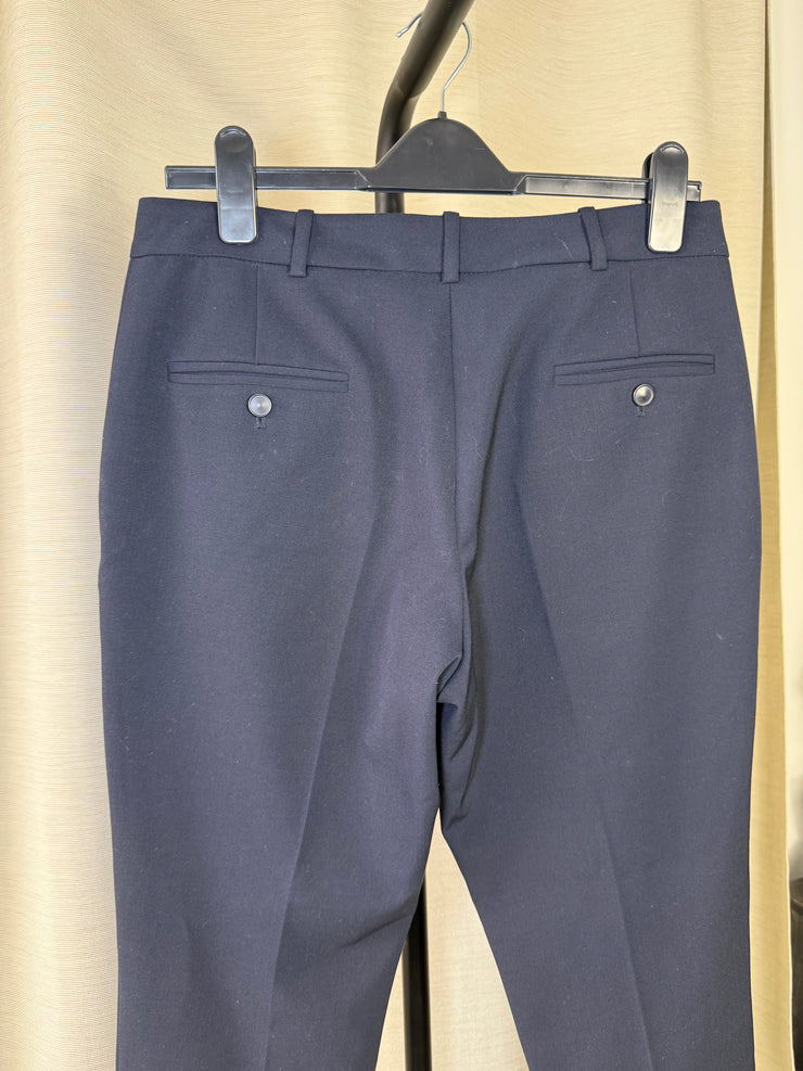 Jigsaw navy trousers - uk 12