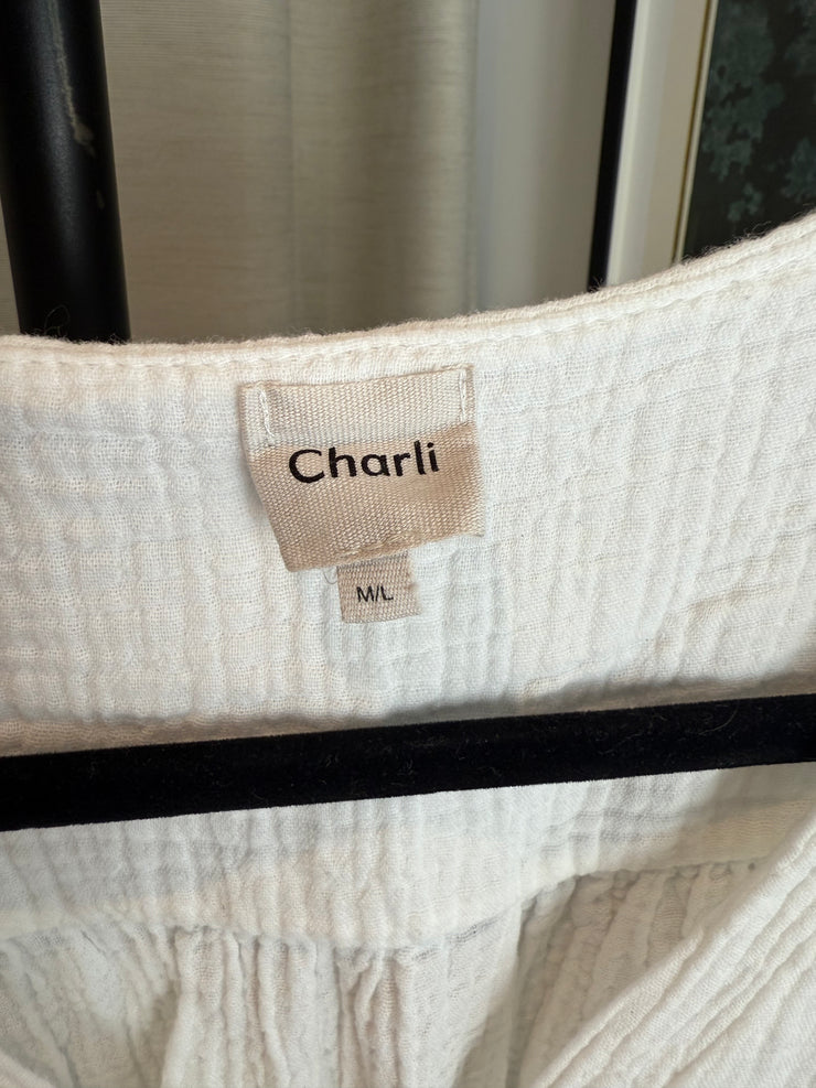 Charli white dress - M/L