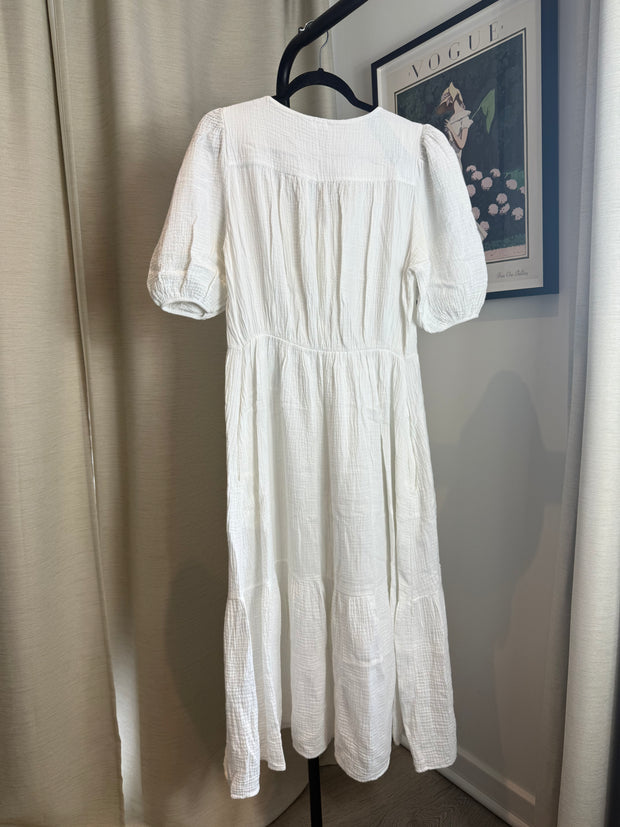 Charli white dress - M/L