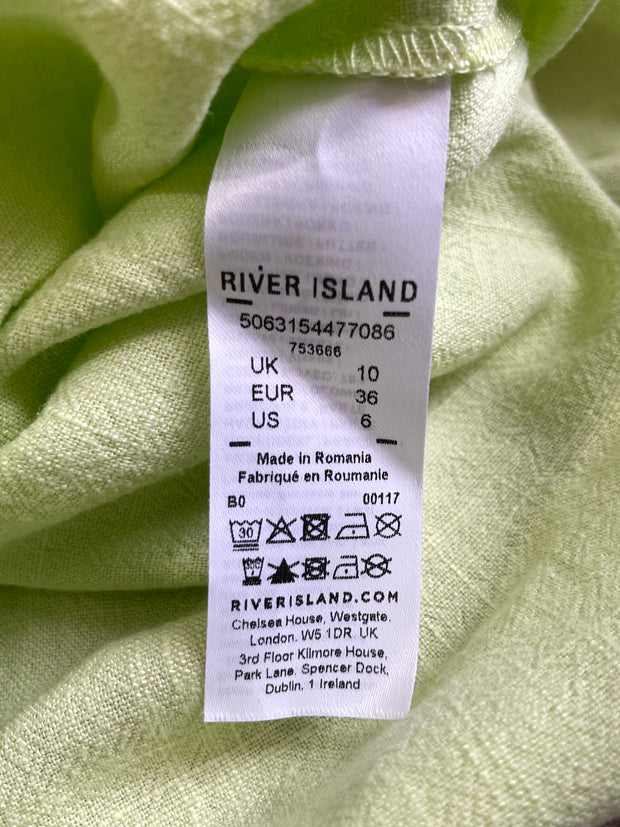 River Island Lime Green Shorts - UK 10