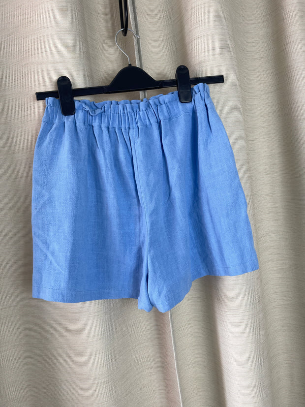 River Island blue shorts - UK 10