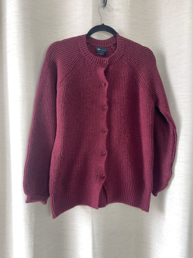 ASOS Burgundy Cardigan - UK 8-10