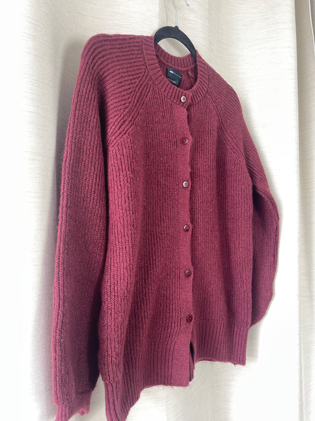 ASOS Burgundy Cardigan - UK 8-10