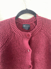 ASOS Burgundy Cardigan - UK 8-10