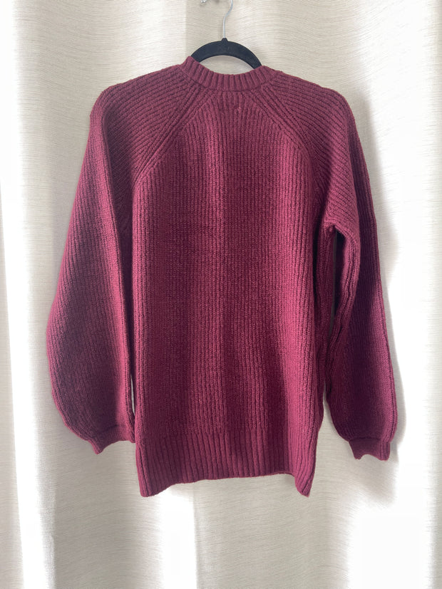ASOS Burgundy Cardigan - UK 8-10