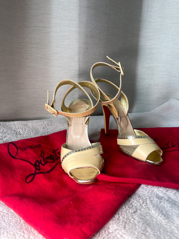 Christian Louboutin Leather Sandals - UK 5 (38)