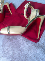 Christian Louboutin Leather Sandals - UK 5 (38)