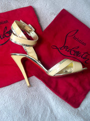 Christian Louboutin Leather Sandals - UK 5 (38)