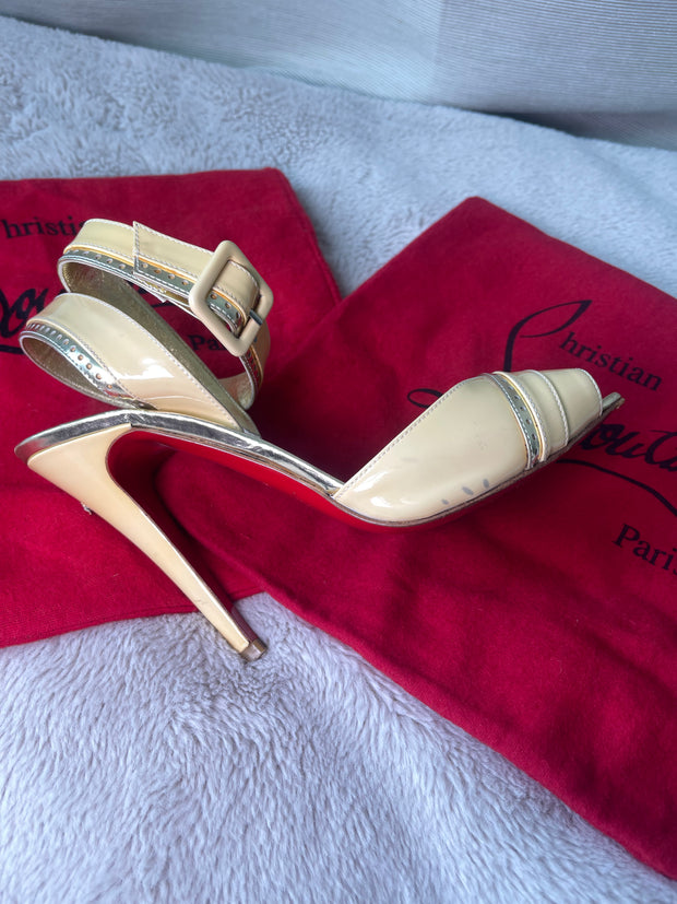 Christian Louboutin Leather Sandals - UK 5 (38)