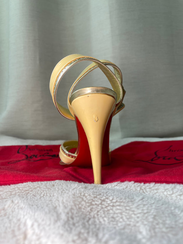 Christian Louboutin Leather Sandals - UK 5 (38)