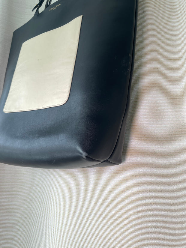 Olivia Clergue Leather Tote Bag