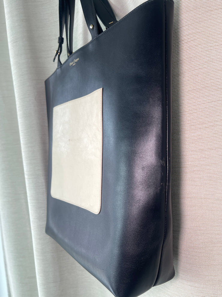 Olivia Clergue Leather Tote Bag