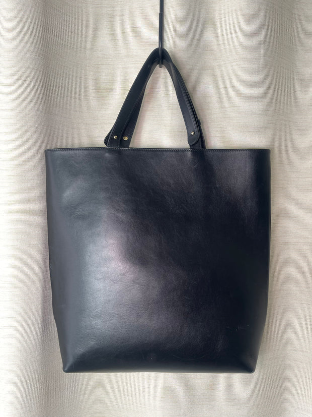 Olivia Clergue Leather Tote Bag