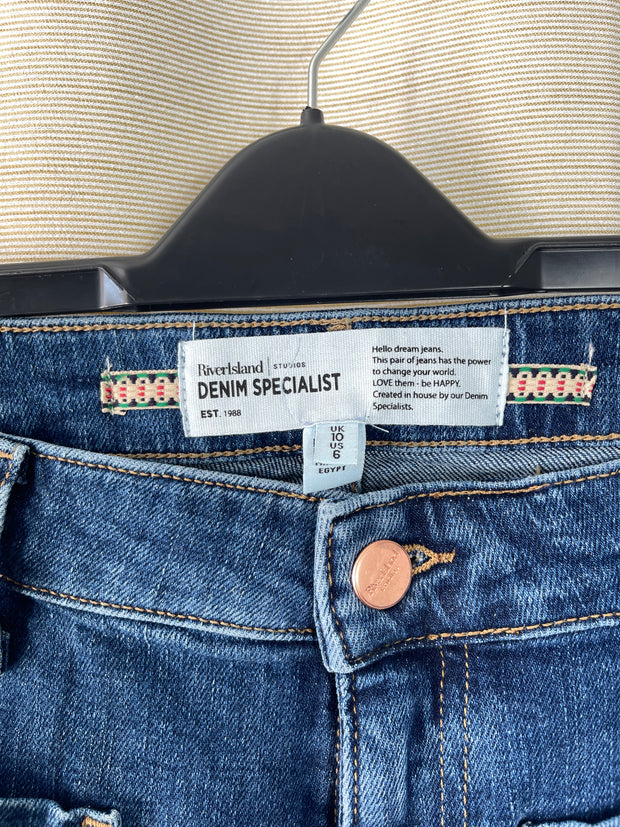 River Island Flared Jeans - UK 10